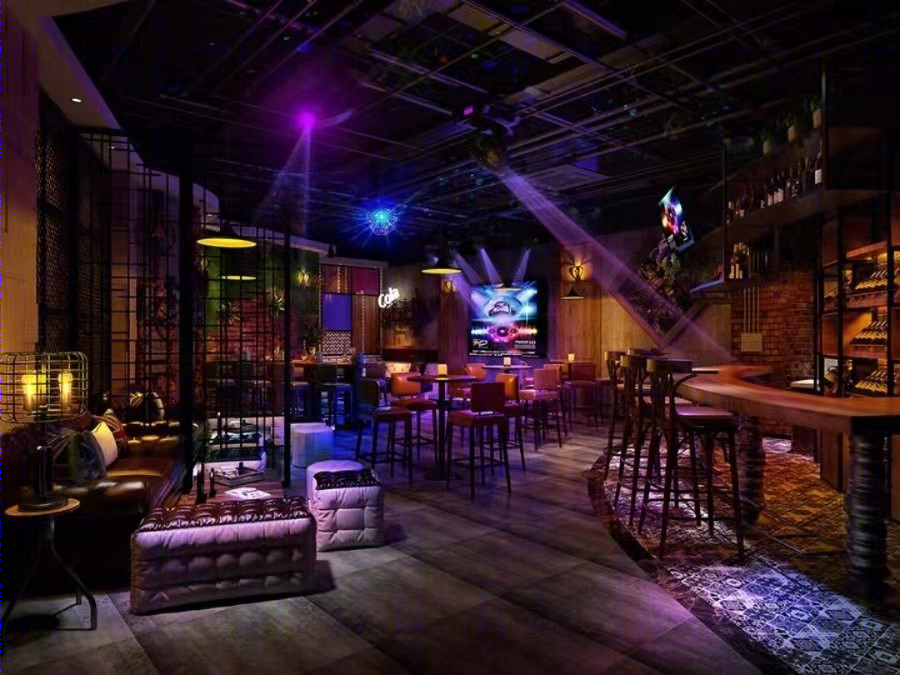 网红影院轰趴馆娱乐空间设计                     -4
