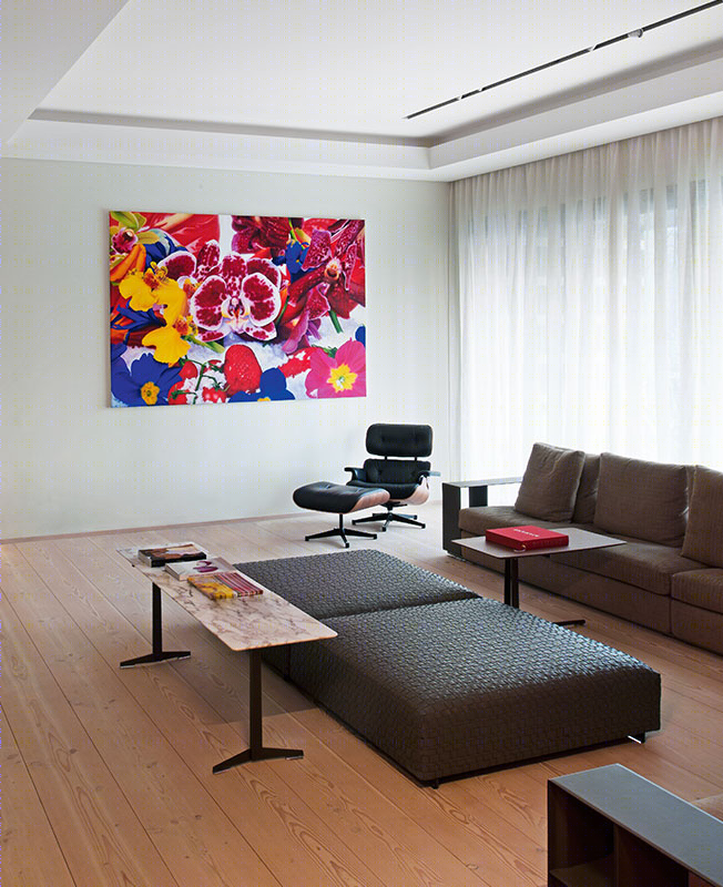 现代艺术气息的贝鲁特大宅设计-9