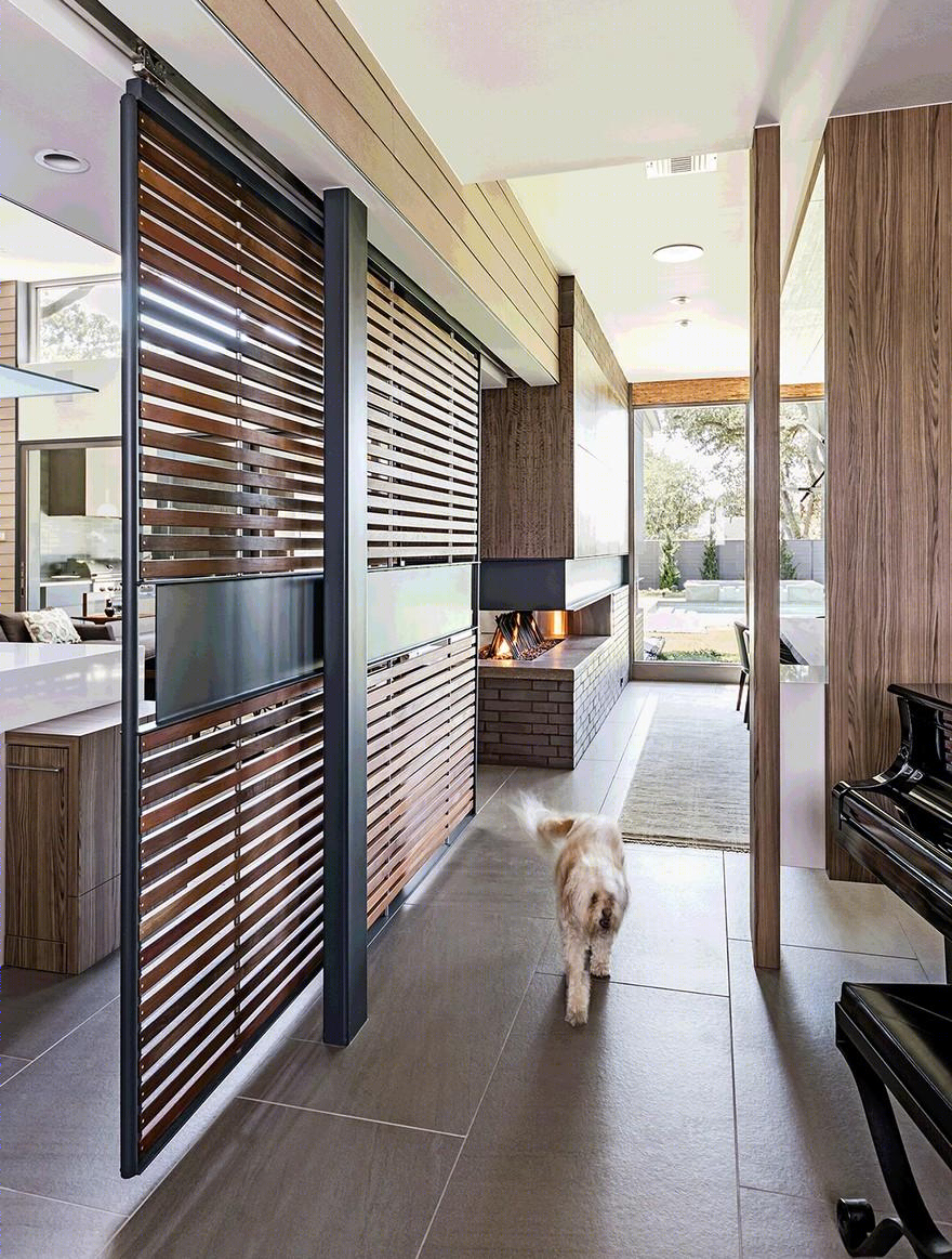 德州达拉斯“Waitka”住宅 | 保护树木融入空间的优雅设计-9