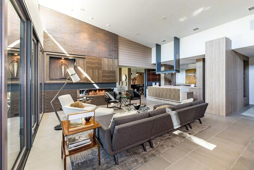 德州达拉斯“Waitka”住宅 | 保护树木融入空间的优雅设计-15