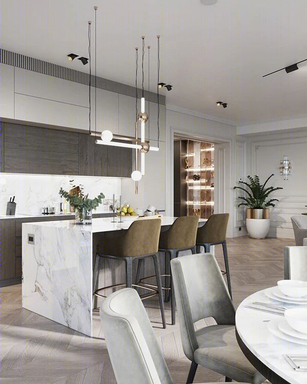 圣彼得堡现代雅居 | Seldin 打造温馨生活空间-28