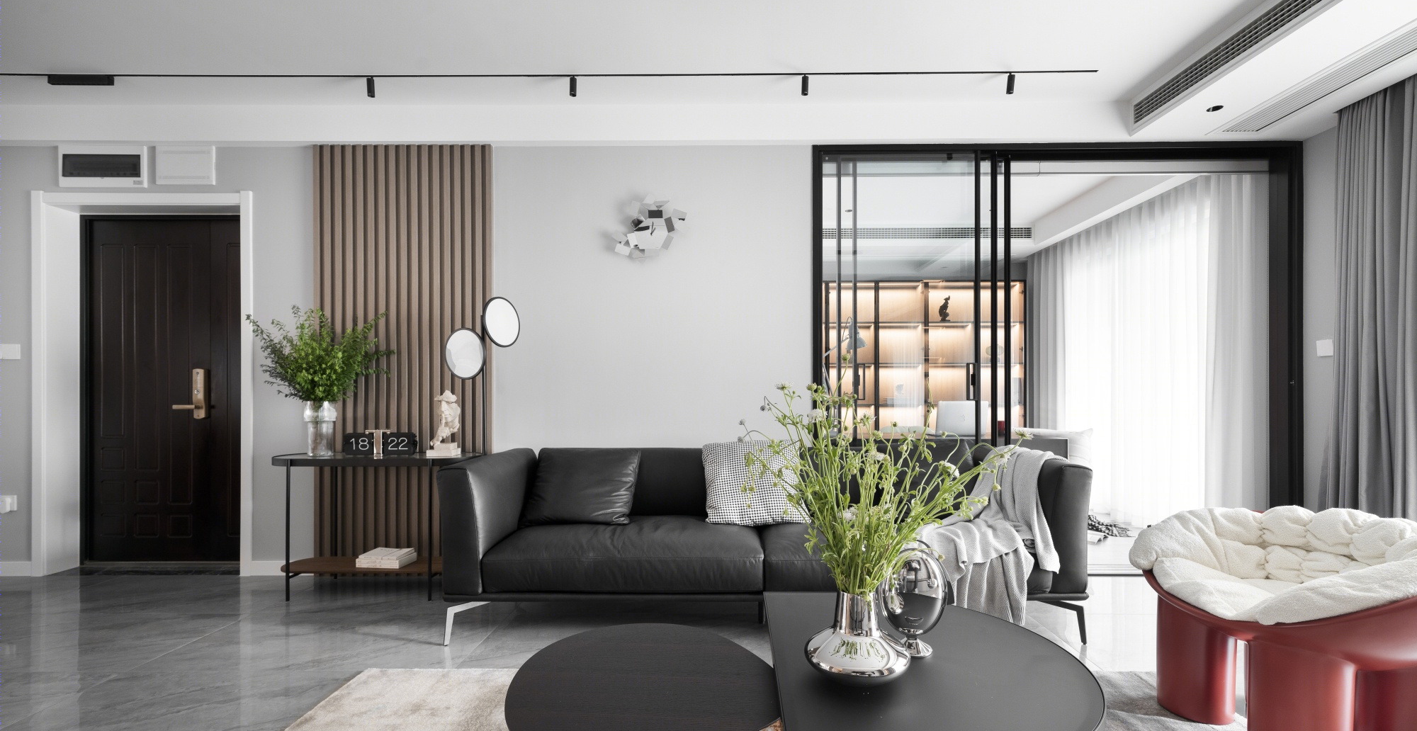 126 平现代风理想家，精挑细选的装饰品打造舒适空间-9