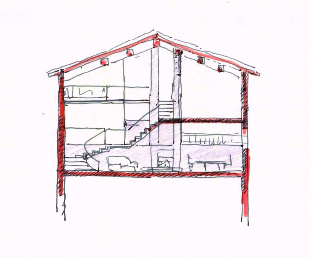 意大利 Sassuolo 别墅改造 | Studio Pinelli 打造 1200 平方米和谐共生之家-59