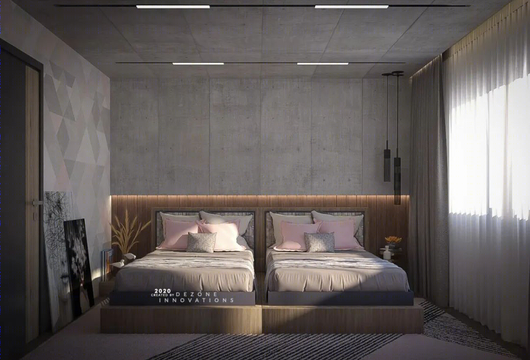 dezone lnnovations 打造埃及 200㎡大平层奢华艺术空间-20