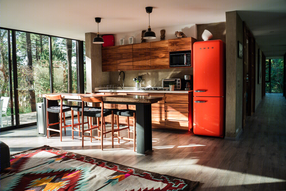 墨西哥山林中的玻璃石屋-13