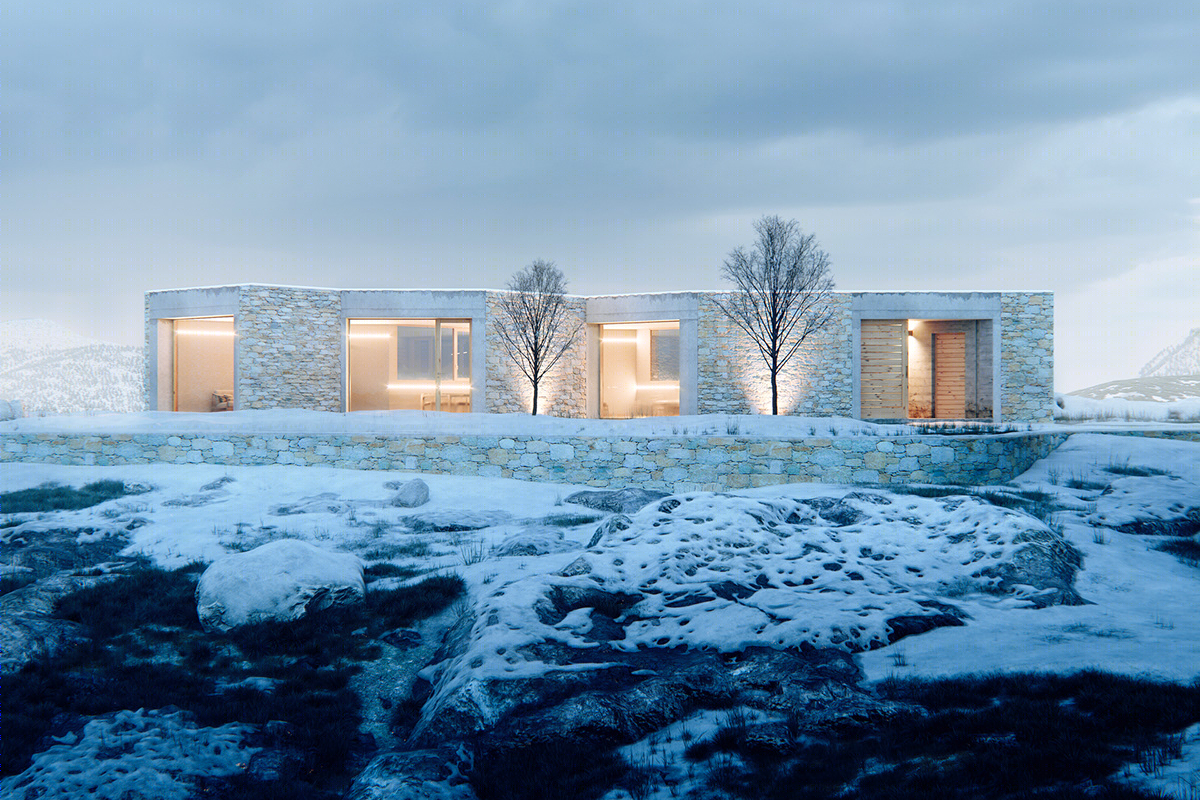 意大利风情度假小屋丨Orma Architettura-2