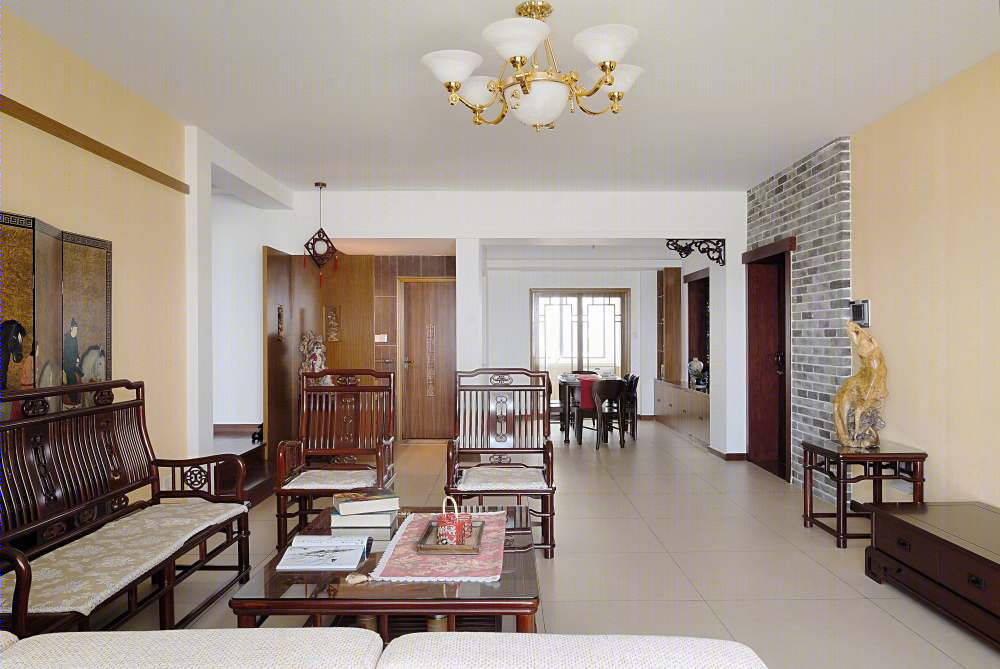 福州美伦浩洋丽都新中式风格设计-6