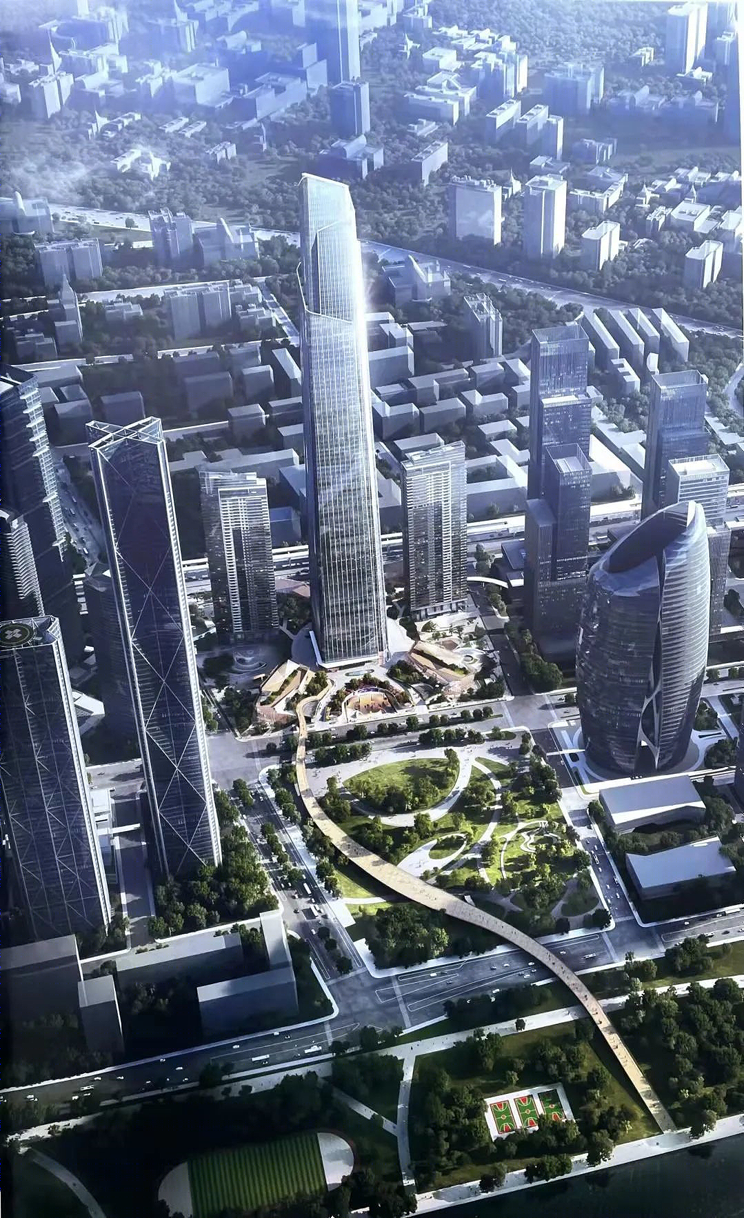 武汉周大福金融中心丨中冶武勘-7