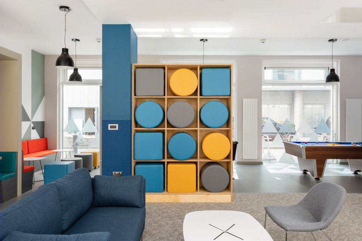 全球学生公寓·都柏林“制革厂”打造互动式学生空间-6