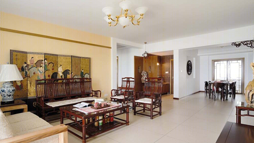 福州美伦浩洋丽都新中式风格设计-8