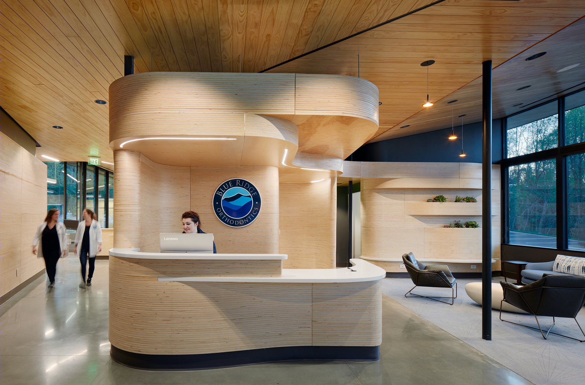 Blue Ridge Orthodontics 绿色疗愈空间-17