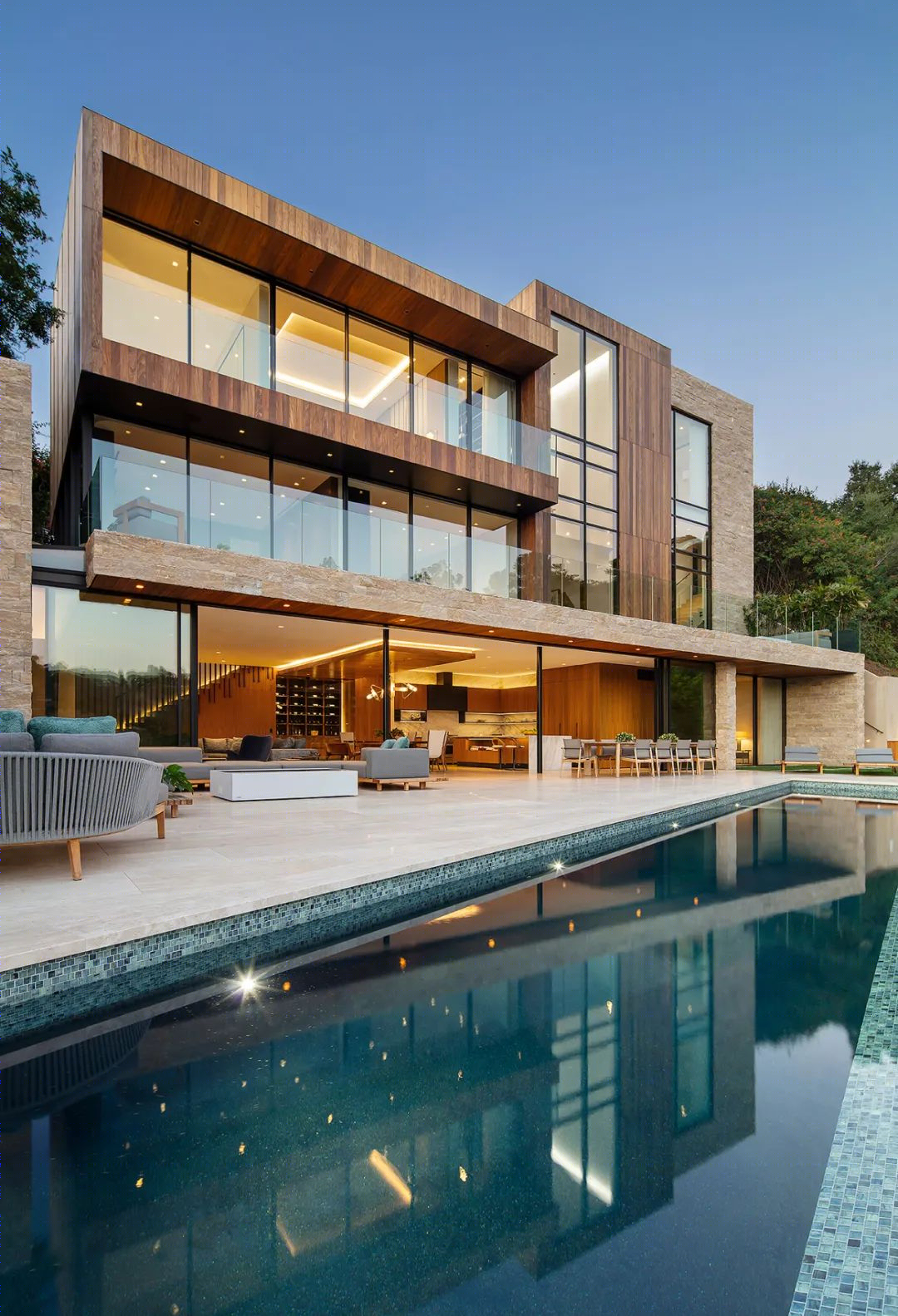 洛杉矶 17000 平方英尺现代别墅丨美国洛杉矶丨ShubinDonaldson-53