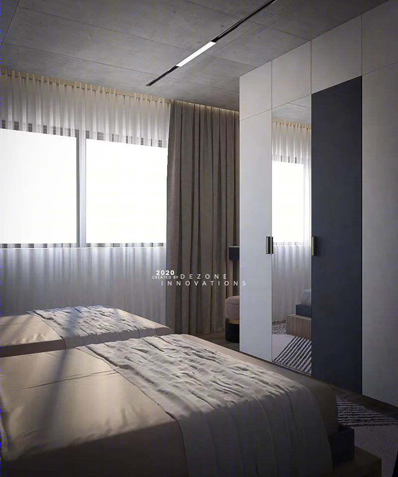 dezone lnnovations 打造埃及 200㎡大平层奢华艺术空间-23