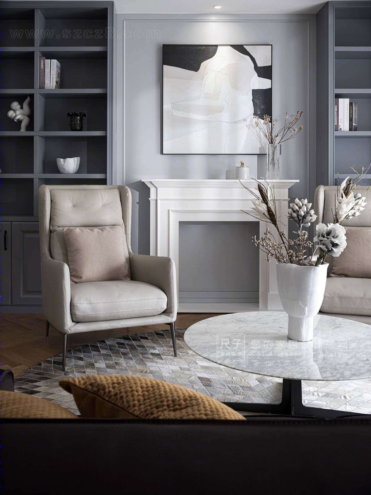 雾蓝之都|摆脱电视中心化布局，打造家庭社交新空间-5