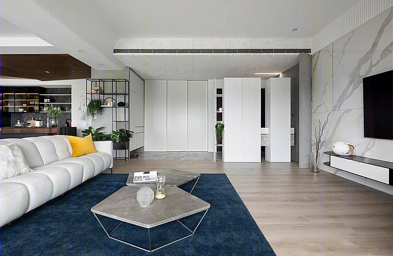 河岸边的现代轻奢之家-0