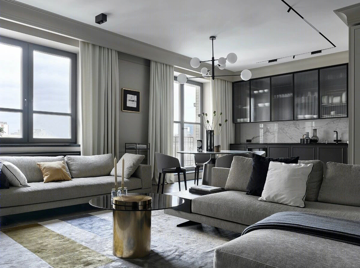 Quadro Room 打造优雅轻奢公寓，经典与惊艳完美融合-50