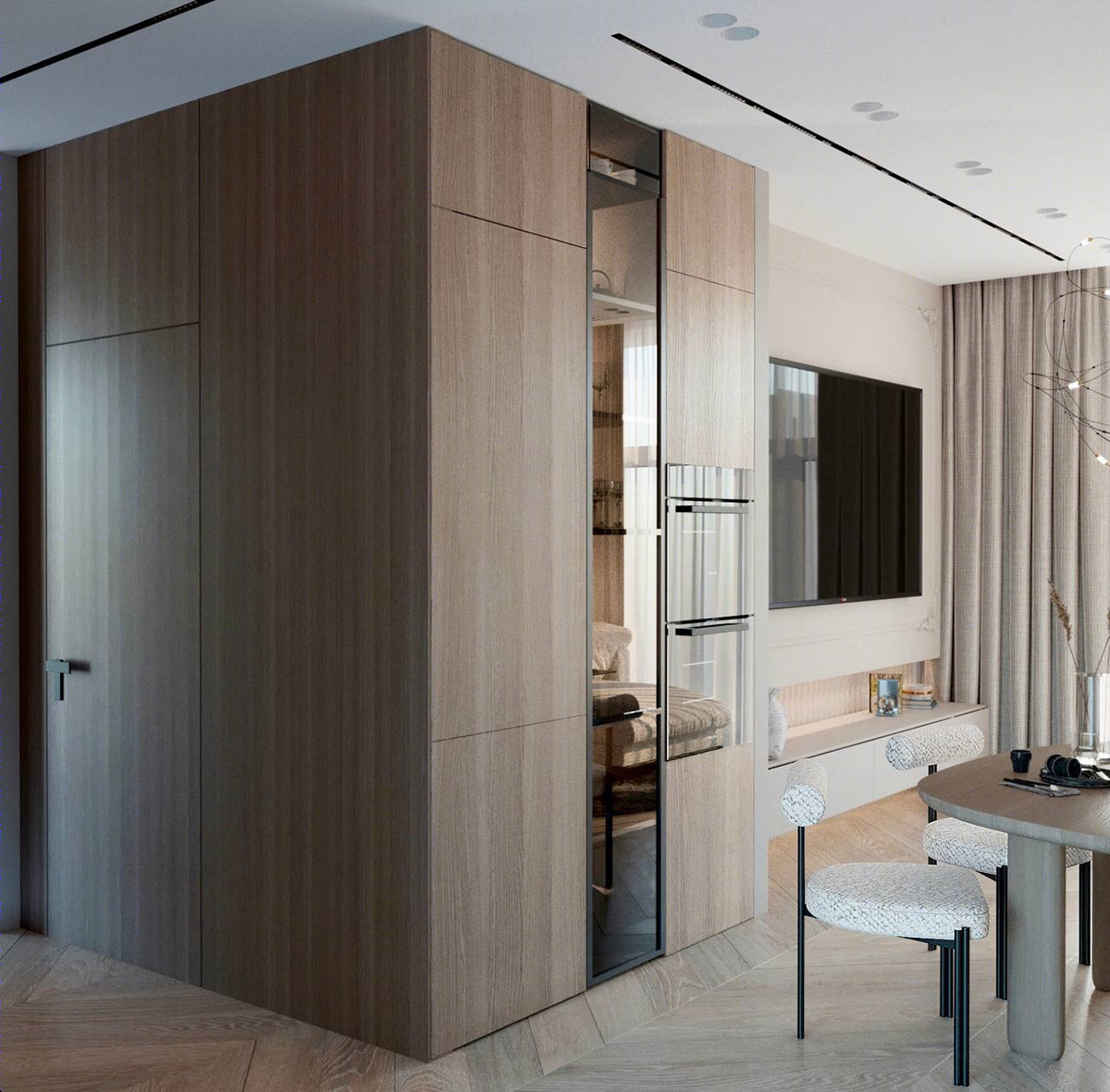 Anastasiya Gushchina丨平层丨Interior design, cgi-2