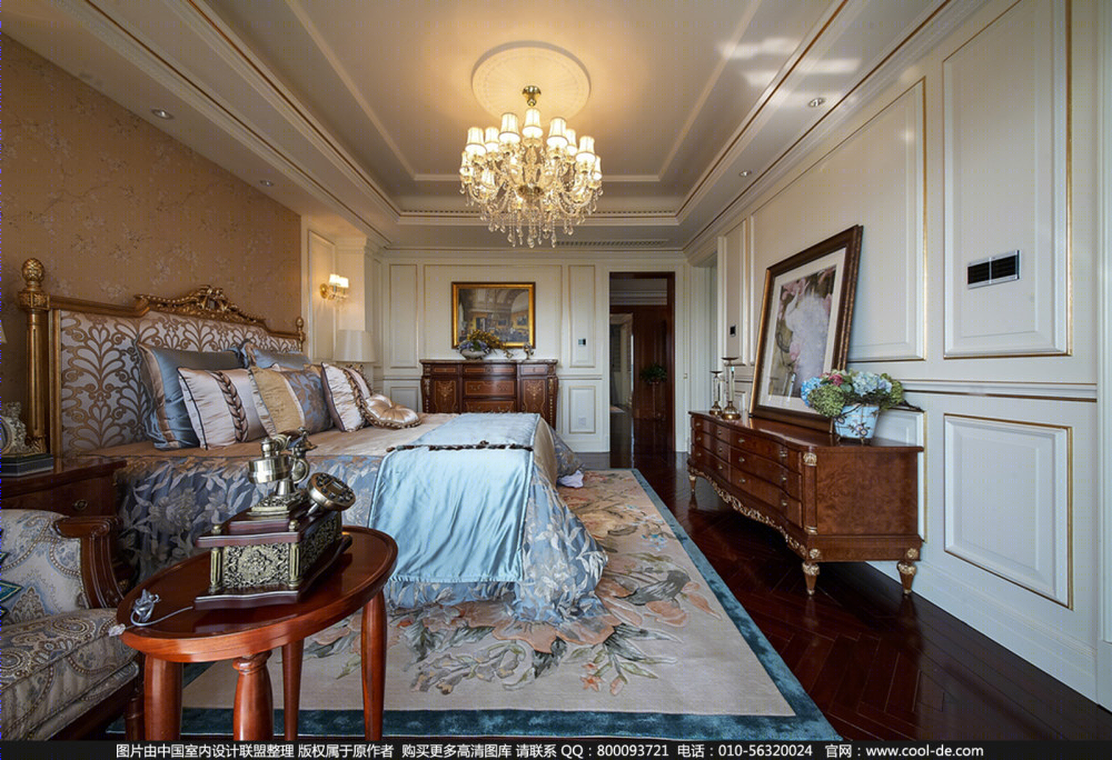 法式浪漫风情 | 知名设计师打造的城市样板间-3