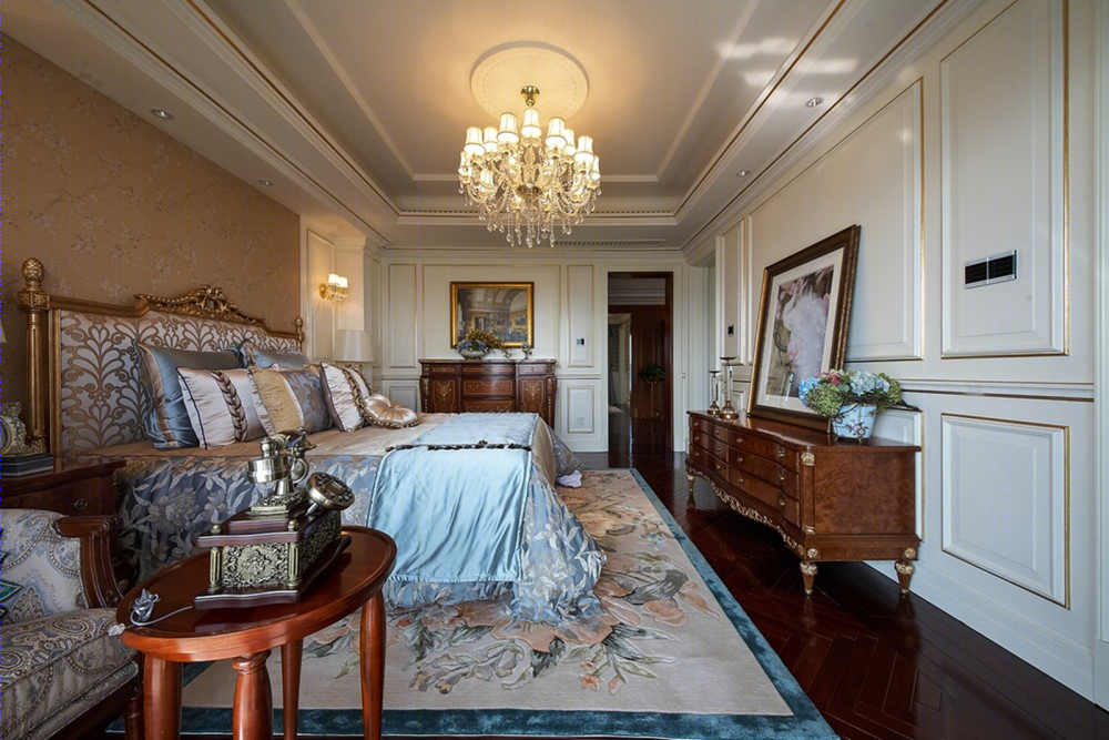 法式浪漫风情 | 知名设计师打造的城市样板间-4