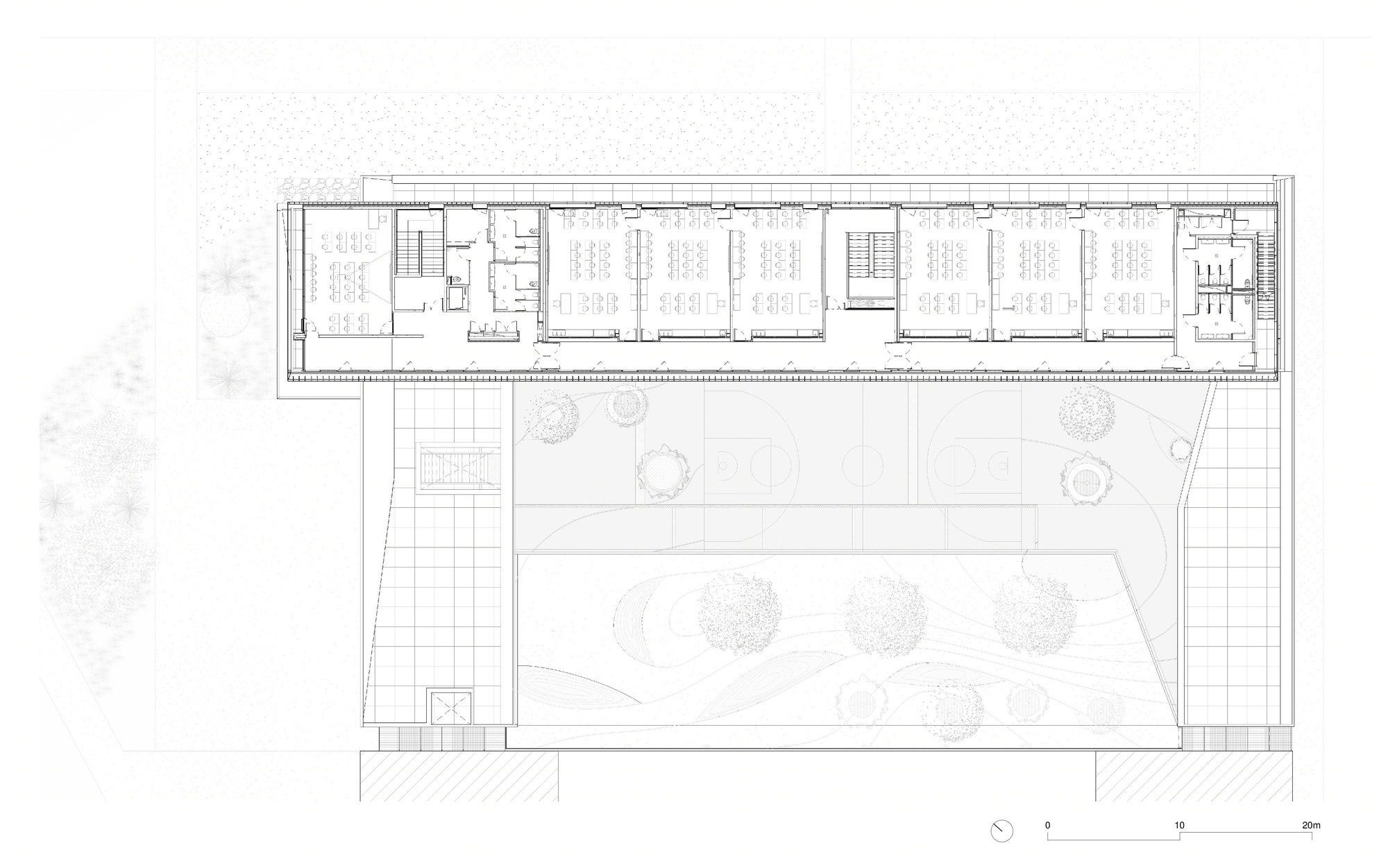 MDR Architectes 打造绿色环绕的法国校园-40