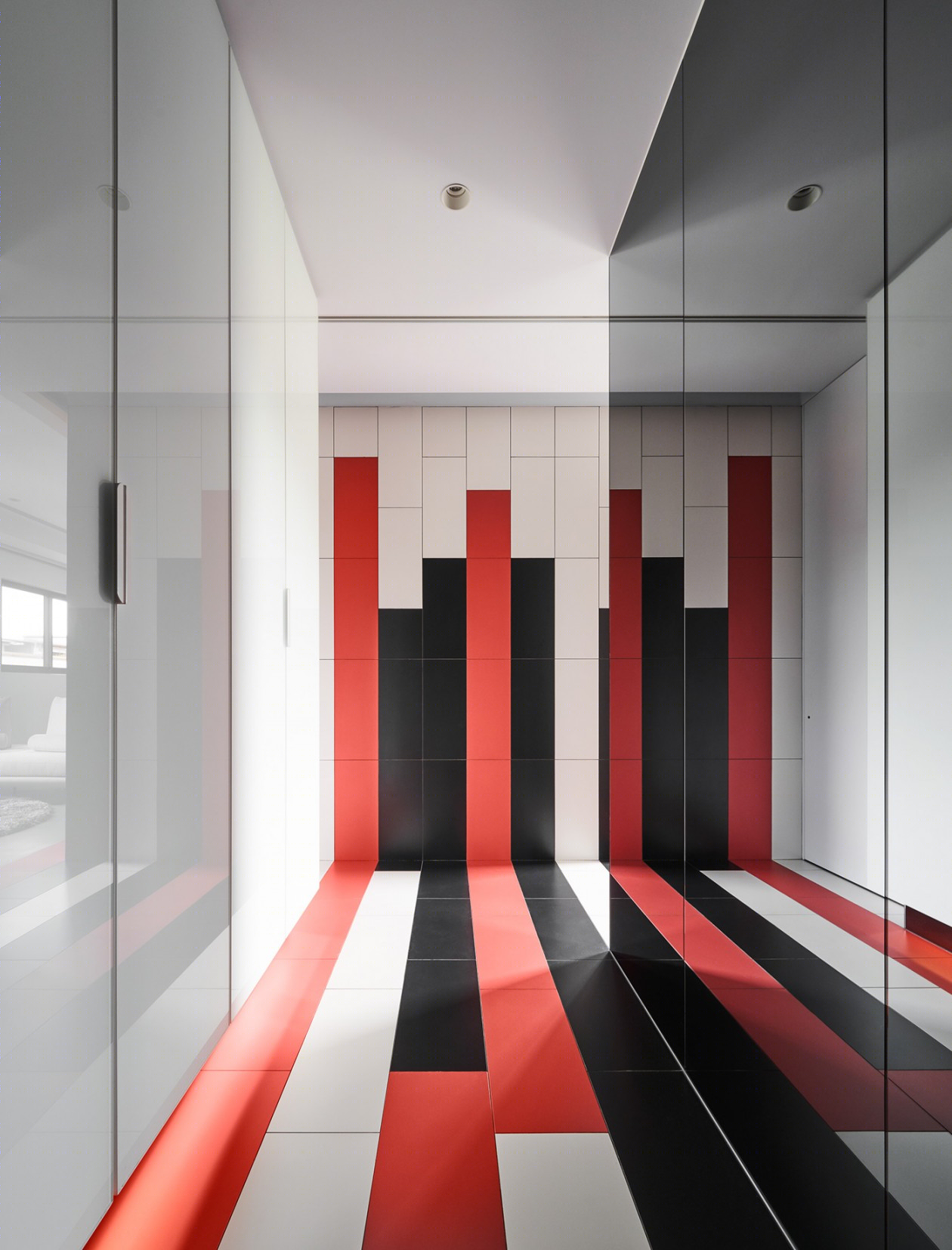 热情奔放的义式风情小豪宅丨二三设计 23Design-10