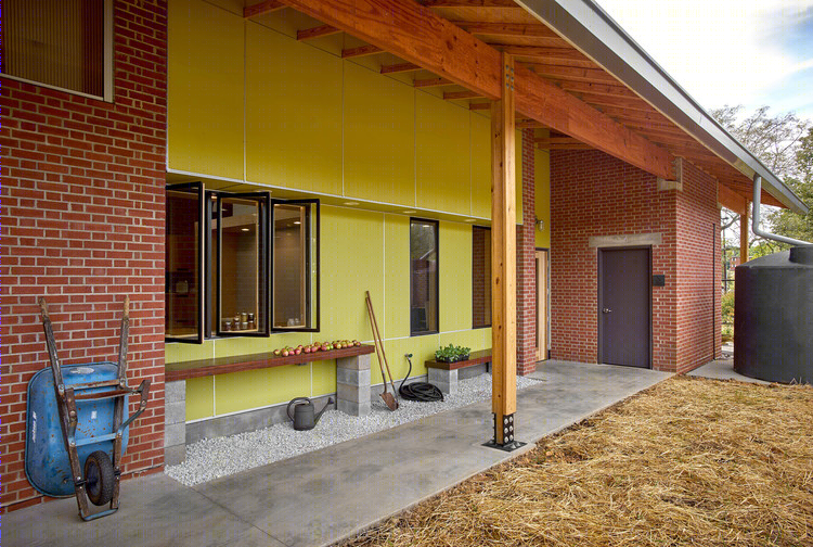 田纳西大学建筑教学中心,创新设计助力社区农场-29