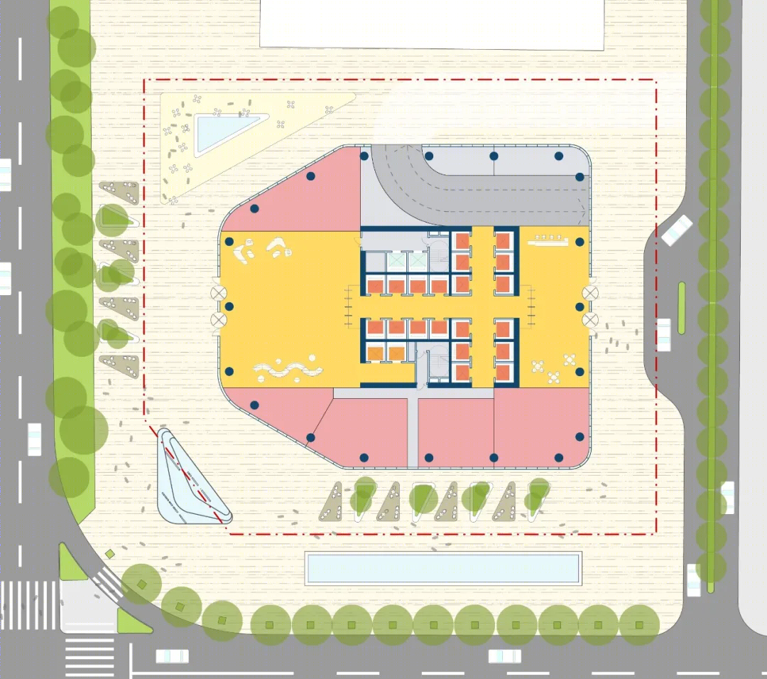 物美总部丨中国深圳丨Perkins Eastman-23