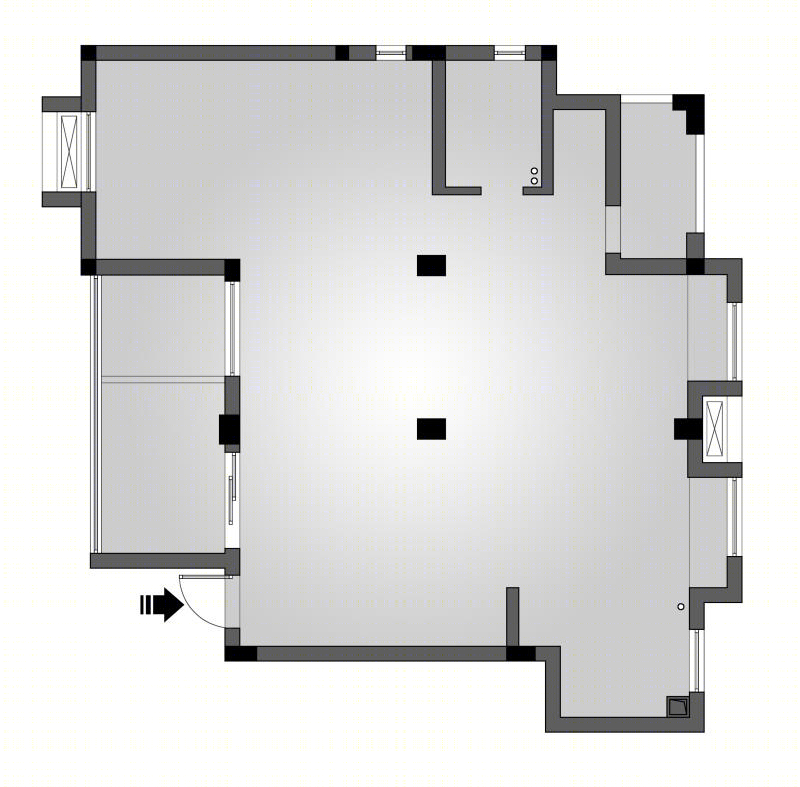 改入户迁楼梯，设计主卧套房，增加书房洗衣房，这家改造说不完-1