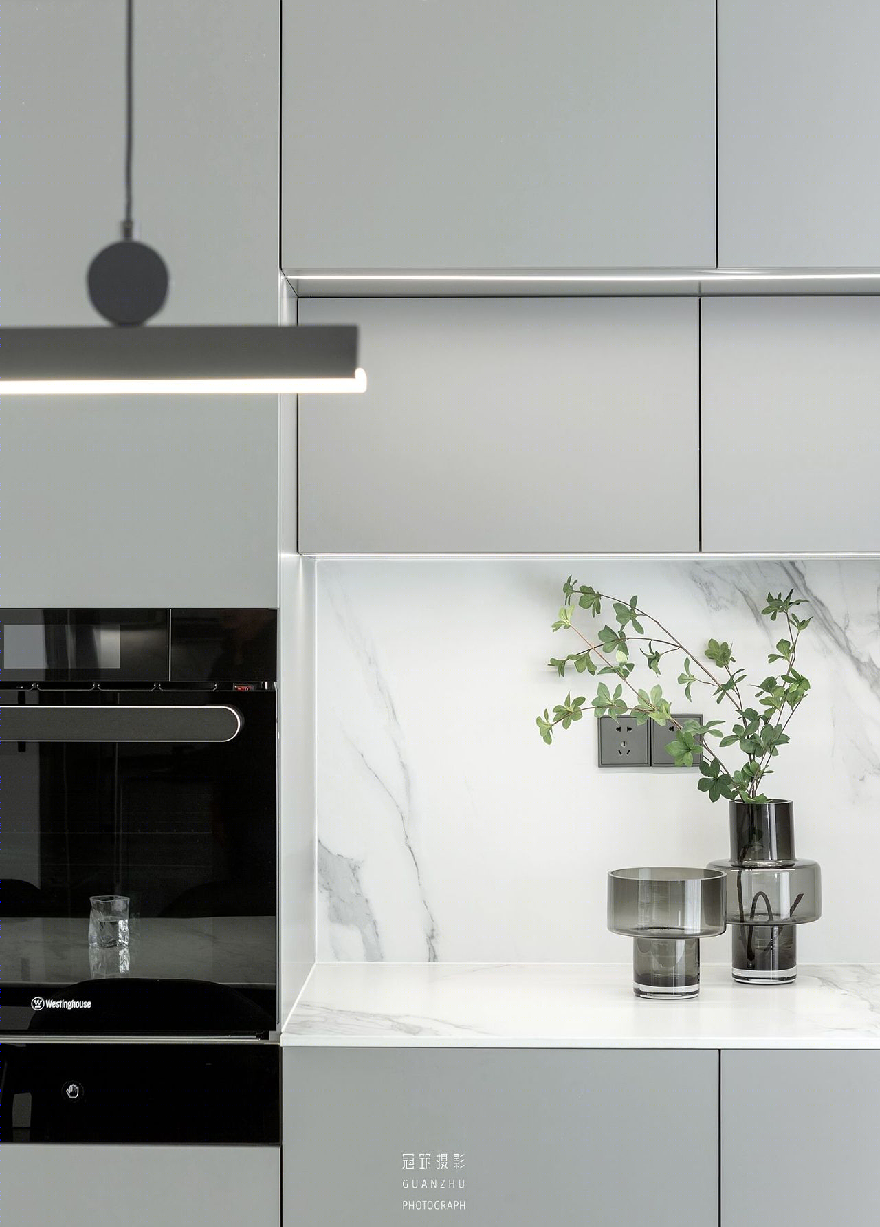 冠筑空间摄影 | 简约黑白灰私宅拍摄-5