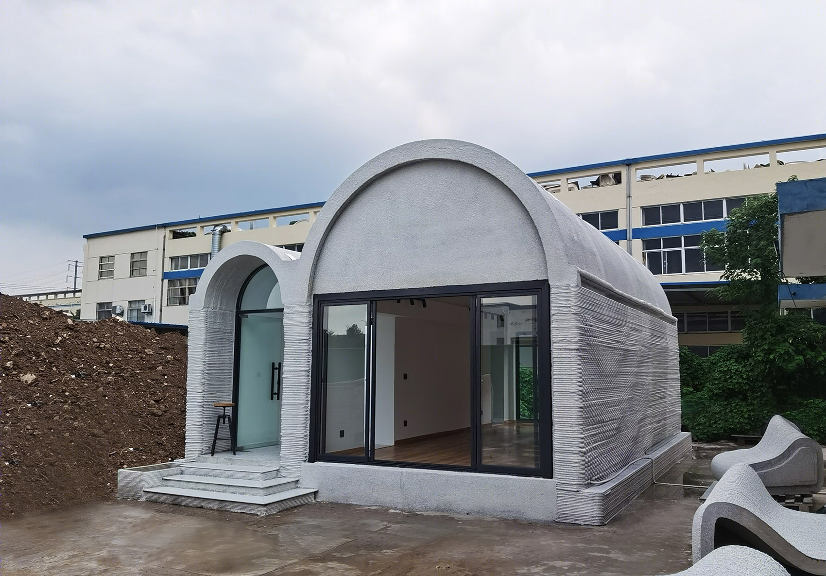 3D打印混凝土住宅·非洲低收入住宅丨清华大学建筑学院徐卫国教授团队-3
