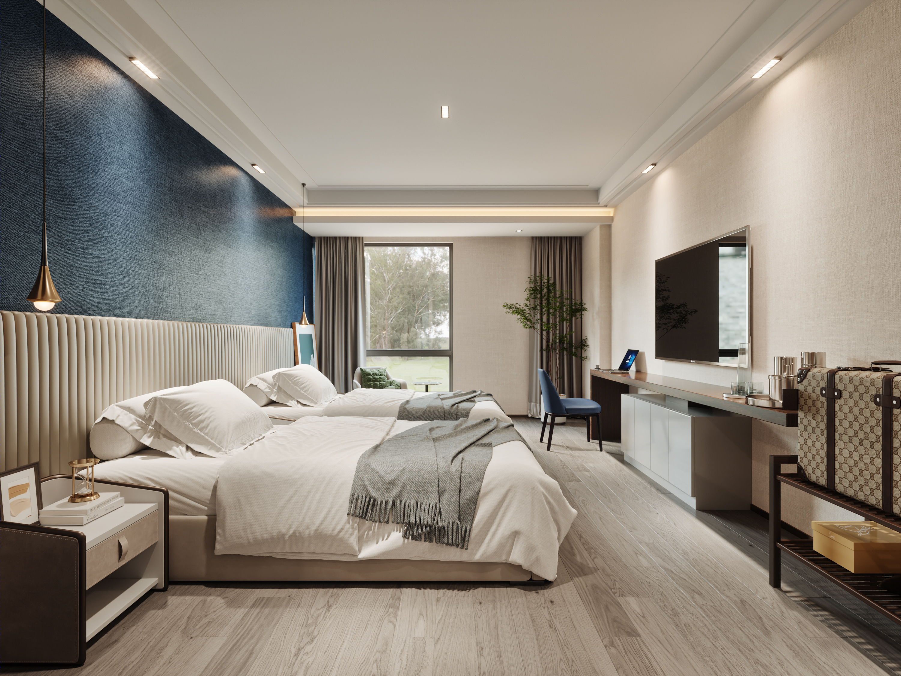 现代轻奢住宅-12