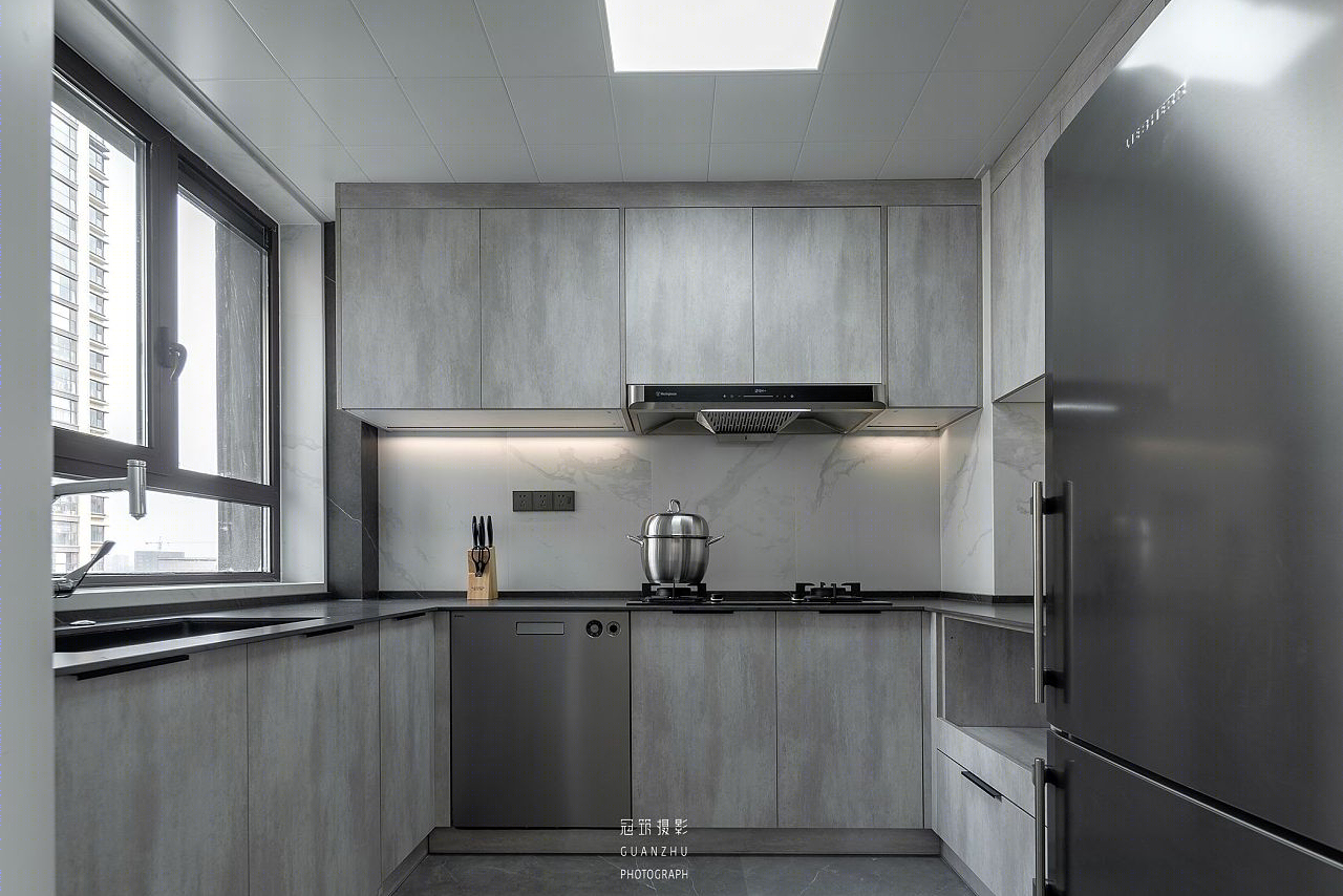 冠筑空间摄影 | 简约黑白灰私宅拍摄-6