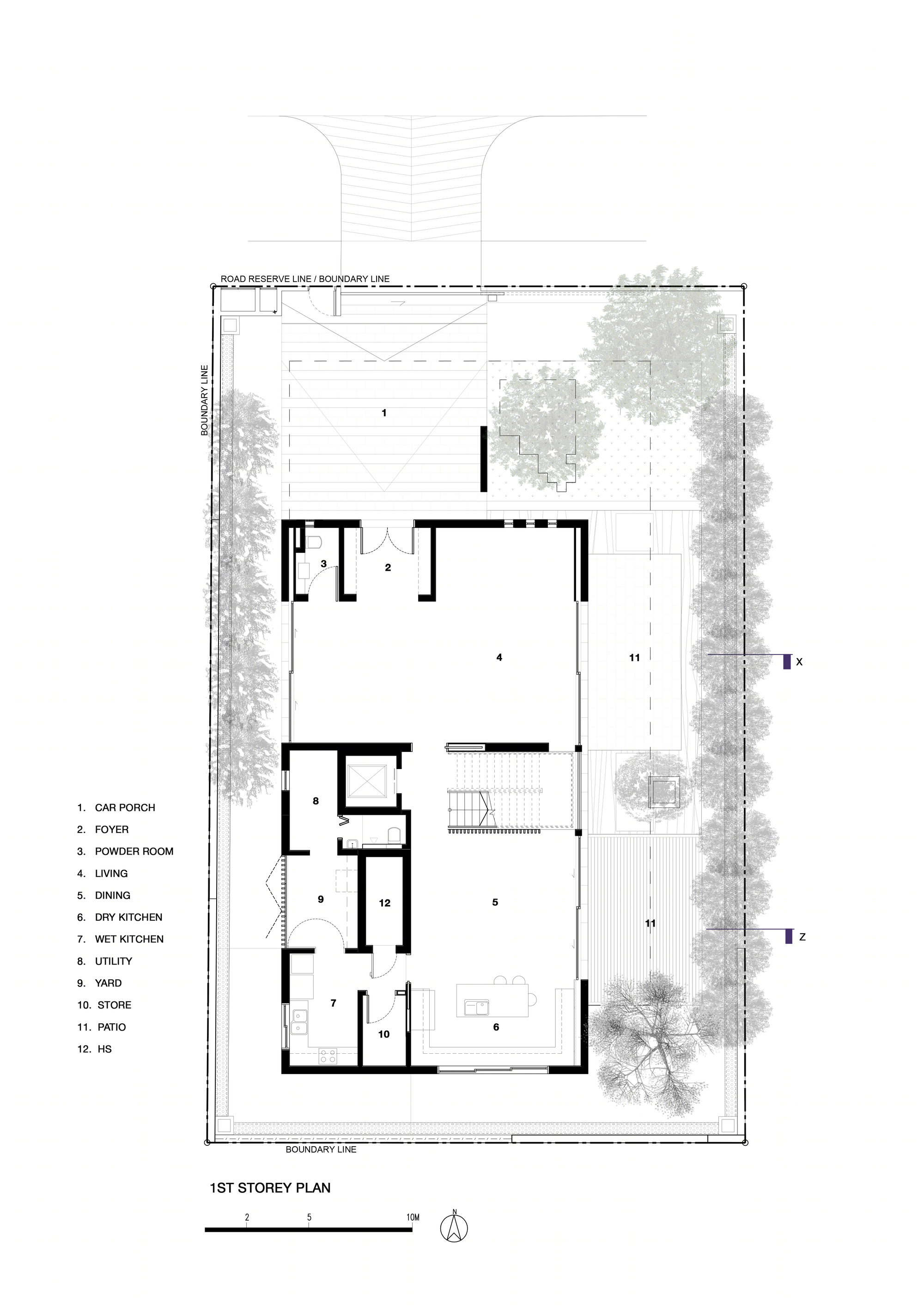 穿孔房屋 · 新加坡北岸别墅设计丨Formwerkz Architects-3