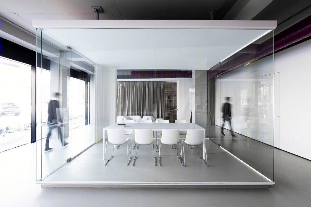 创意交流公司办公室设计丨linear architects-4