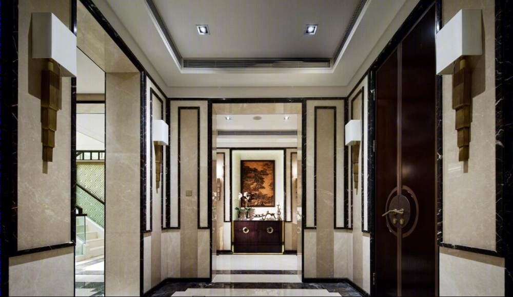 中信山语湖样板间 | 容科设计师打造的空间艺术-1