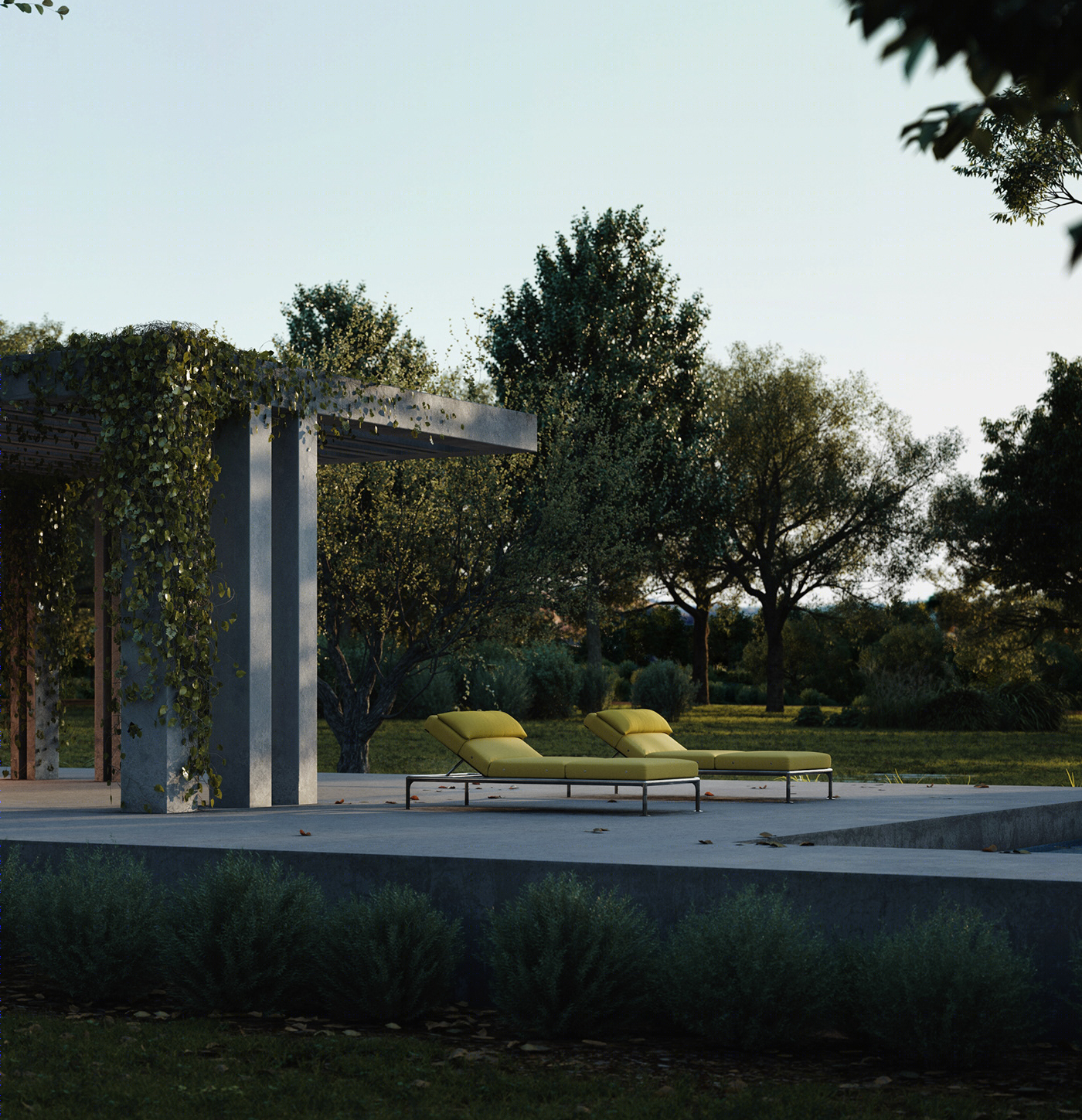 Concrete Pergola-2