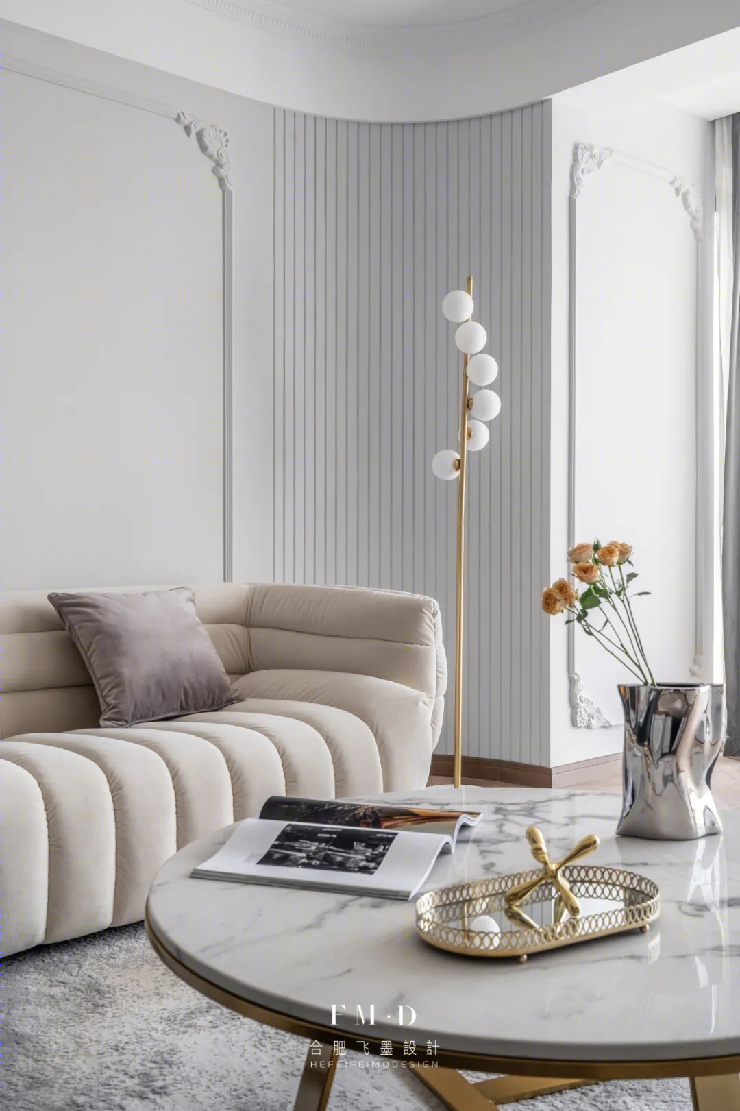 轻奢法式浪漫家居,打造三世同堂的品质生活丨中国合肥丨合肥飞墨设计-8