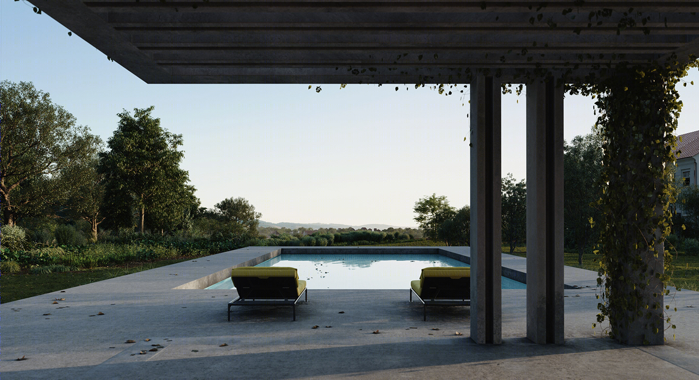 Concrete Pergola-3