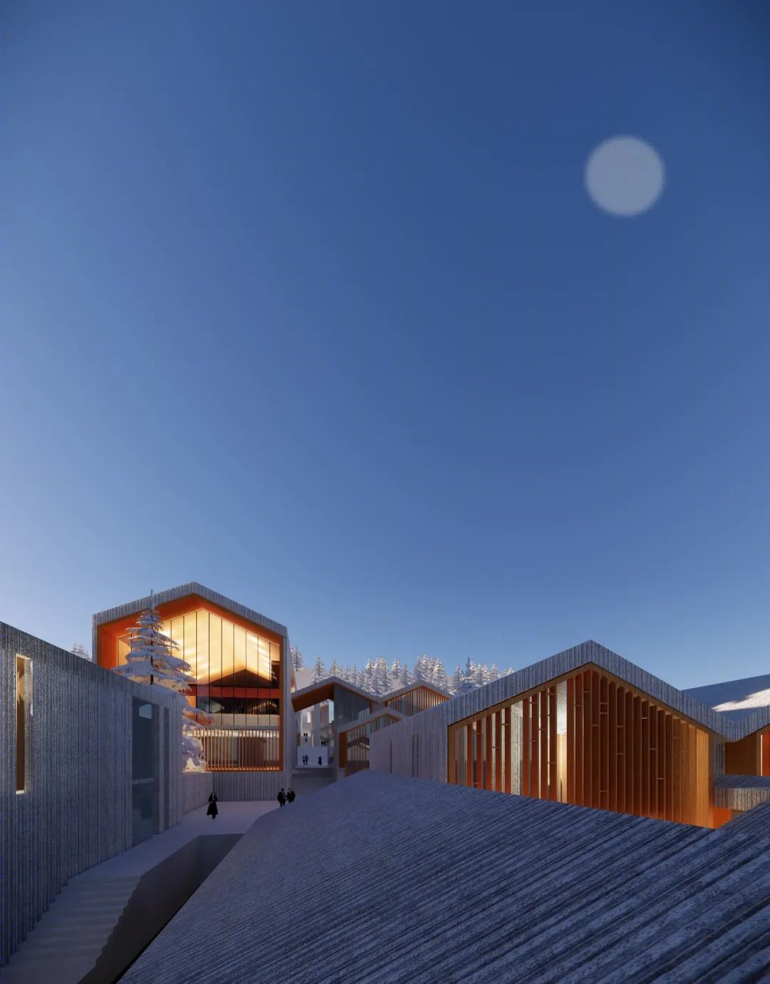 冬奥会国宾山庄丨中国河北丨沈阳建筑大学天作建筑团队-20