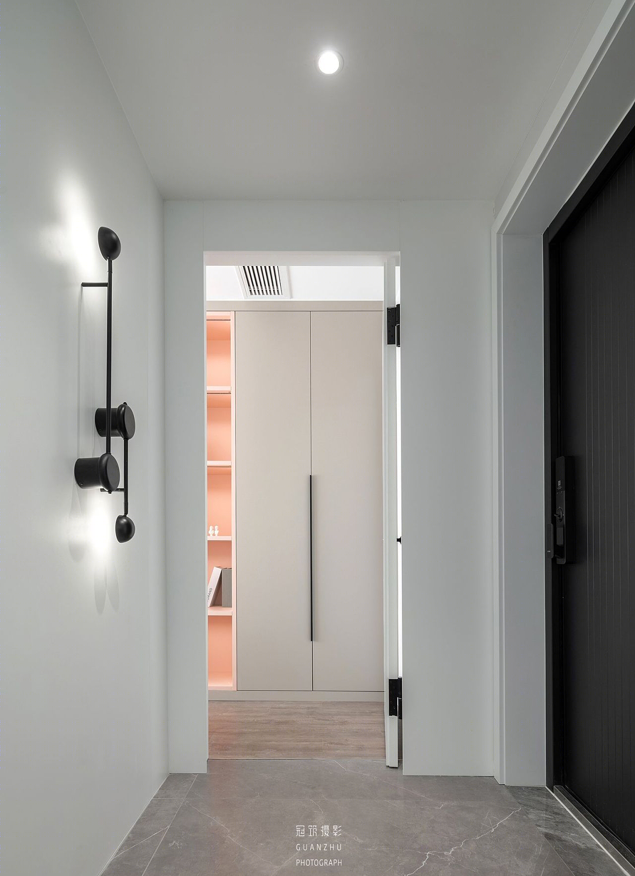 冠筑空间摄影 | 简约黑白灰私宅拍摄-8