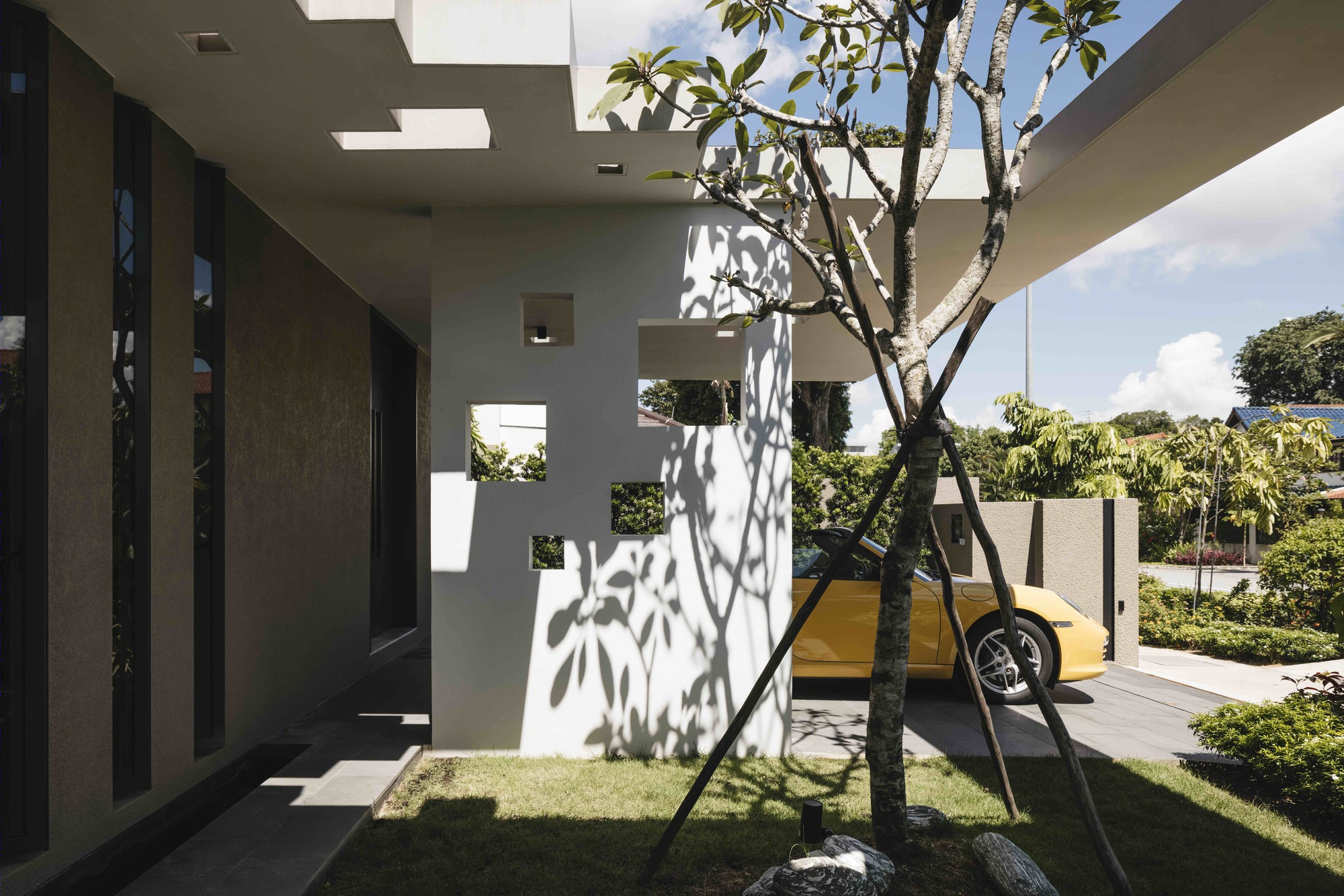 穿孔房屋 · 新加坡北岸别墅设计丨Formwerkz Architects-6