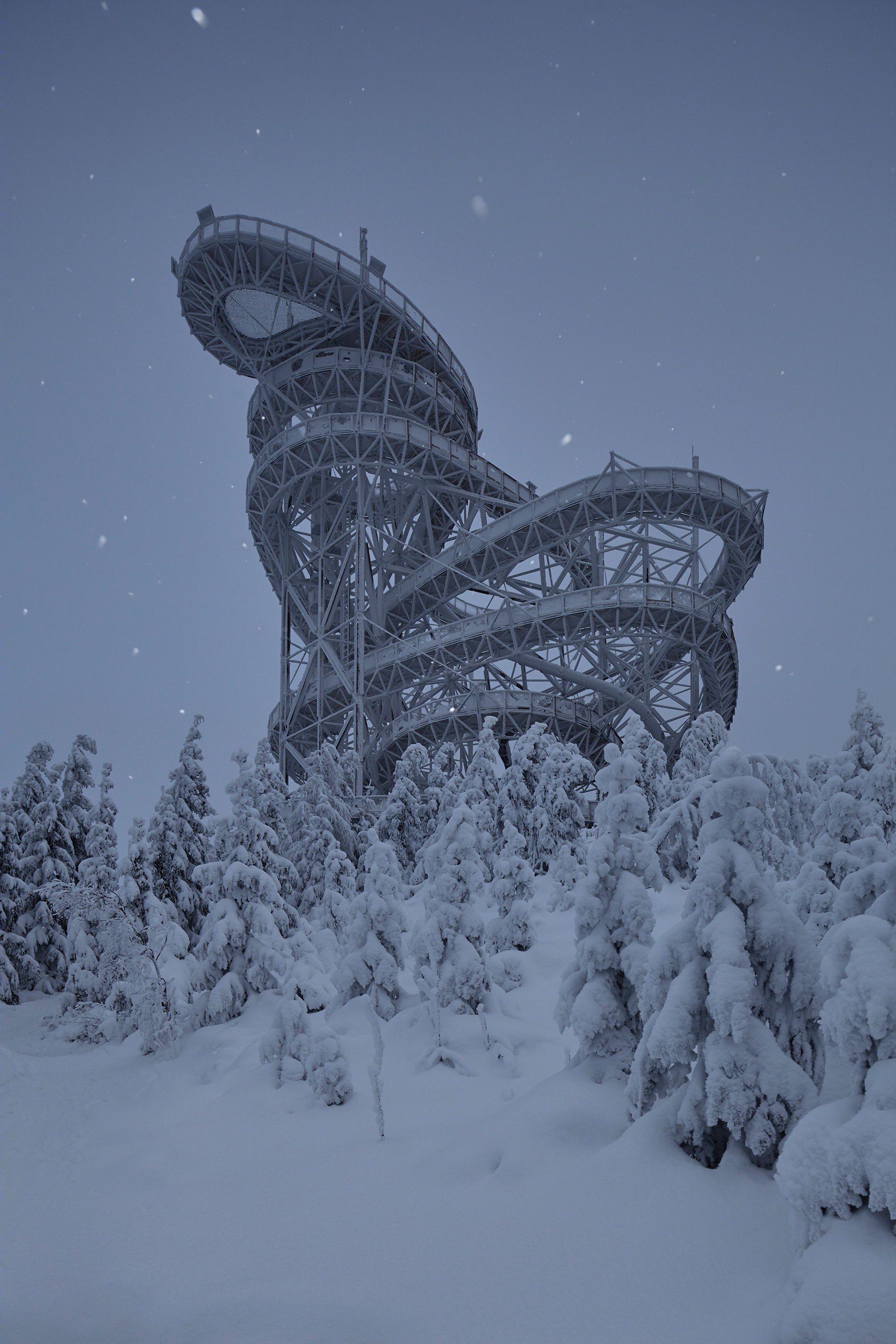 捷克高海拔天空步道别墅设计-11