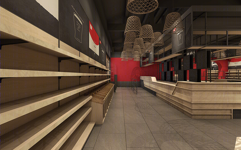 中国红 | 横店影视城文创空间设计-1