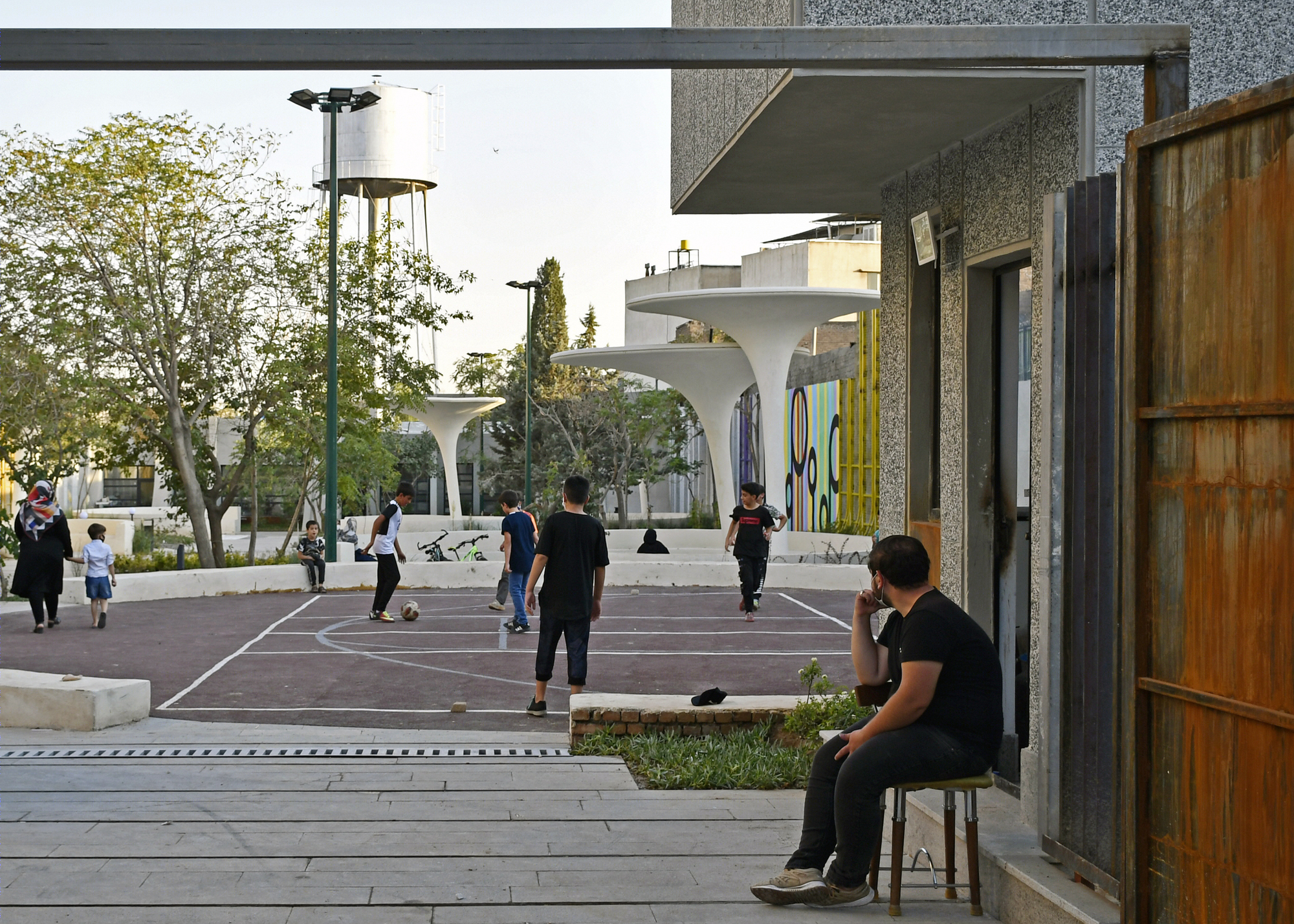 丝棉木聋人友好城市公园丨伊朗德黑兰丨Raha Ashrafi & Zad-15