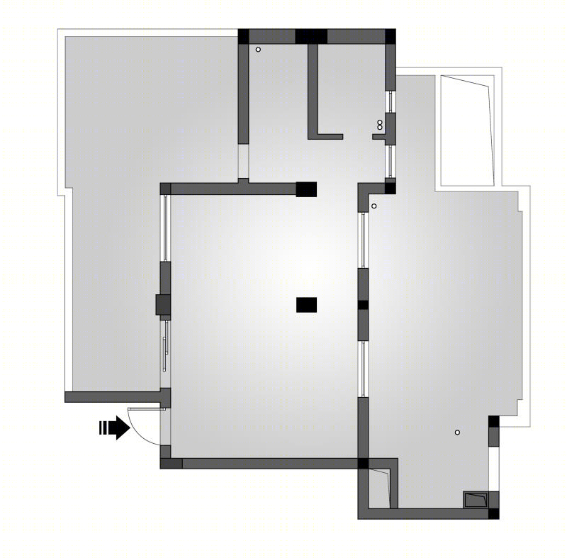 改入户迁楼梯，设计主卧套房，增加书房洗衣房，这家改造说不完-4