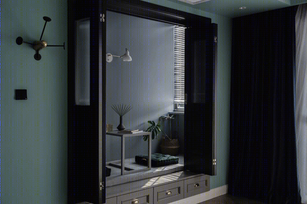 双人树屋、梯下“游戏盒”，还有攀爬架...这么装，无论家里几个娃都能轻松搞定！-42