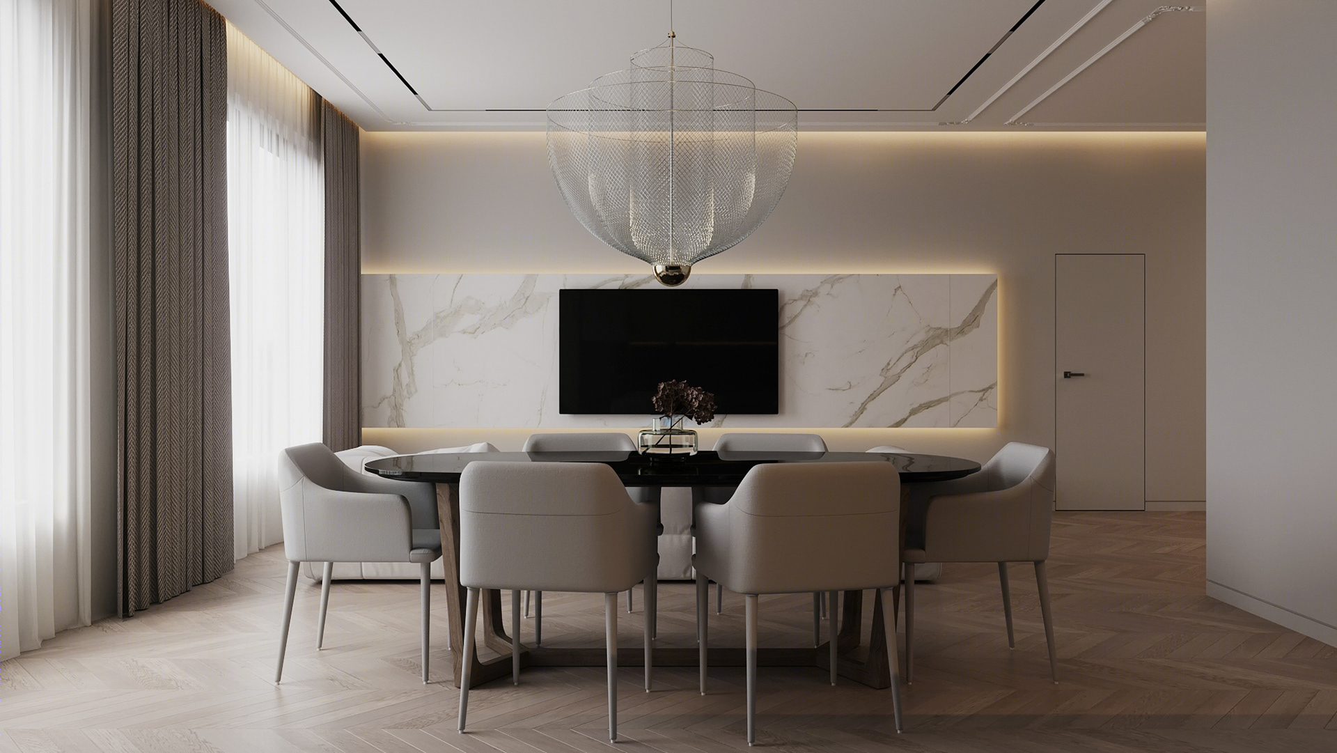 中性色系公寓设计 柔软而坚定的生活节奏！-6