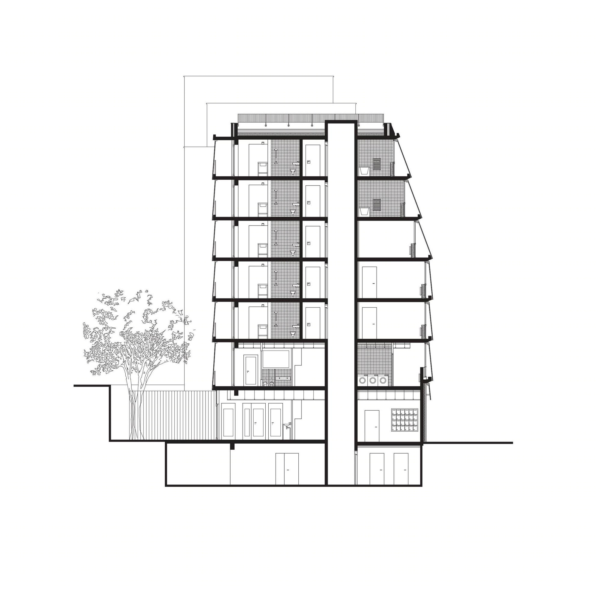巴黎复合公寓建筑-6