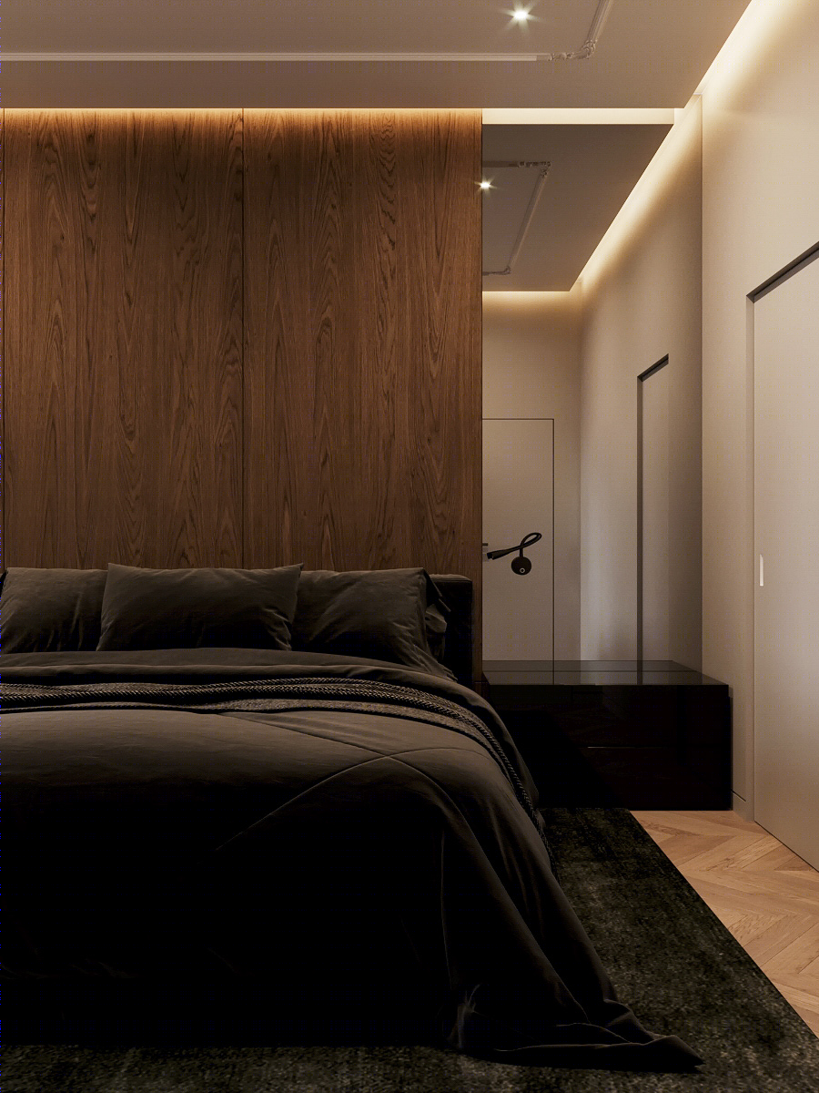 中性色系公寓设计 柔软而坚定的生活节奏！-8