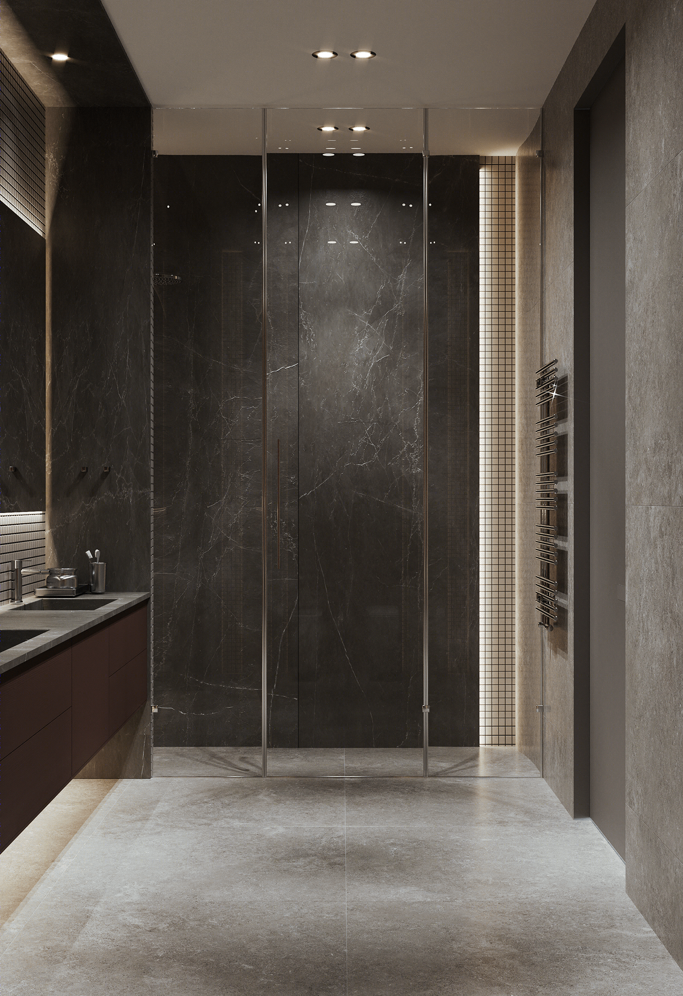 高级灰演绎极致优雅丨乌克兰基辅丨ArtPartner Architects-13